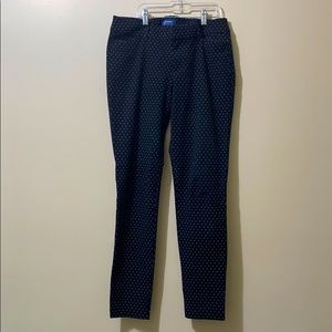 Old Navy Pixie Pants Mid-Rise Full Length Black